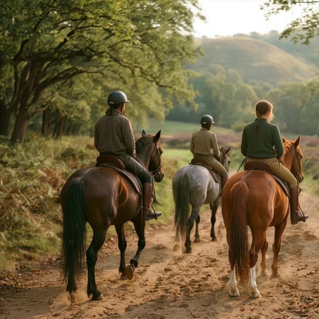 Balade à cheval en Charente, autour de Chirac